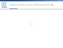 Tablet Screenshot of klotzki-maschinen.de